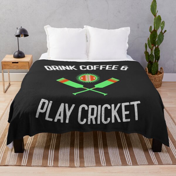 Item preview, Drink Coffee & Play Cricket designed and sold by EricJP.