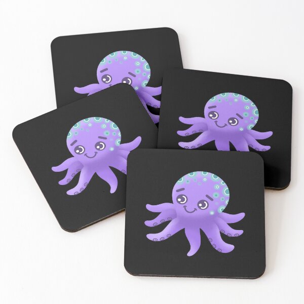 Item preview, Oh so cute Purple Octopus! designed and sold by jazzydevil.