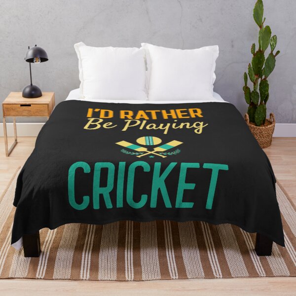 Item preview, I'd Rather Be Playing Cricket designed and sold by EricJP.