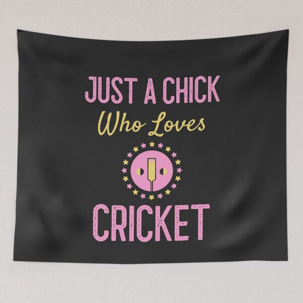 Item preview, Just A Chick Who Loves Cricket designed and sold by EricJP.