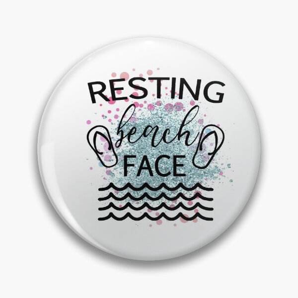 Item preview, Resting Beach Face  Summer Beach Season designed and sold by younghopes.