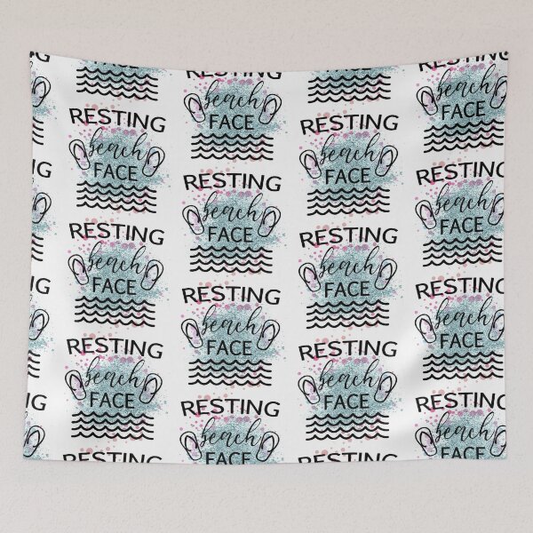 Item preview, Resting Beach Face  Summer Beach Season designed and sold by younghopes.