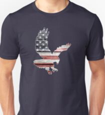 American Flag, Patriotic Eagle Unisex T-Shirt