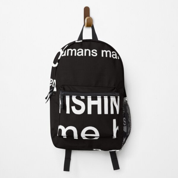 Item preview, Fishing Makes Me Happy Humans Make My Head Hurt designed and sold by BiancaMoss51.