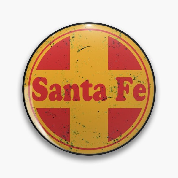 Item preview, Santa Fe Railroad Logo - Distressed Grunge Red/Yellow designed and sold by malino228.