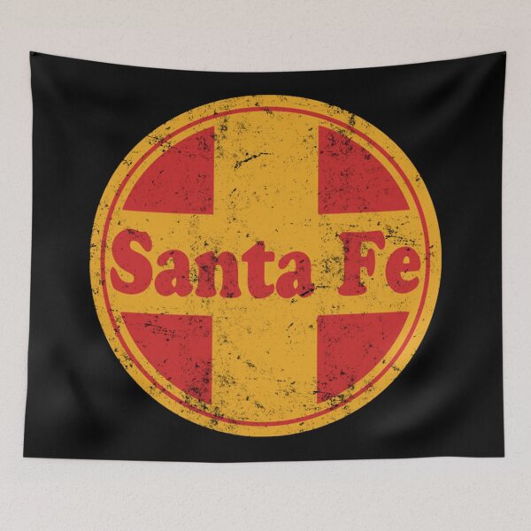 Item preview, Santa Fe Railroad Logo - Distressed Grunge Red/Yellow designed and sold by malino228.
