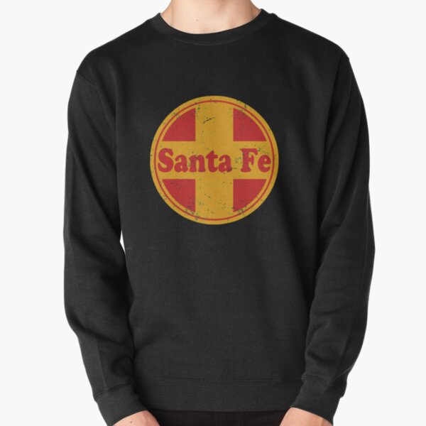 Vista previa del artículo con la obra «Logotipo del ferrocarril de Santa Fe - Grunge apenado rojo / amarillo», diseñado y vendido por malino228.