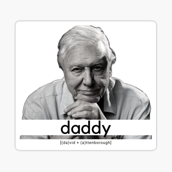 Item preview, Daddy David Attenborough designed and sold by jennbeeg.