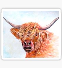 Highland Cow 2 Sticker