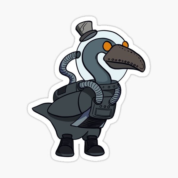 Amongoose BLACK Sticker