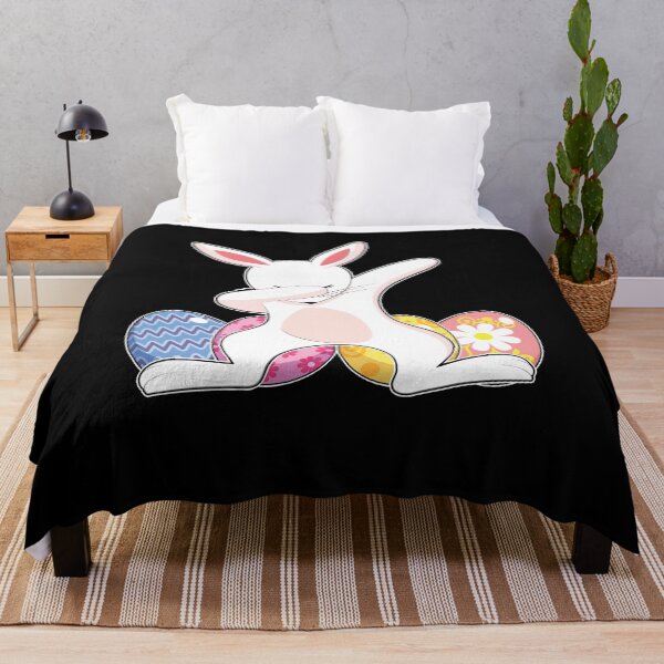 Item preview, Cute Dabbing Easter Bunny and Easter Eggs designed and sold by EverythingKawai.
