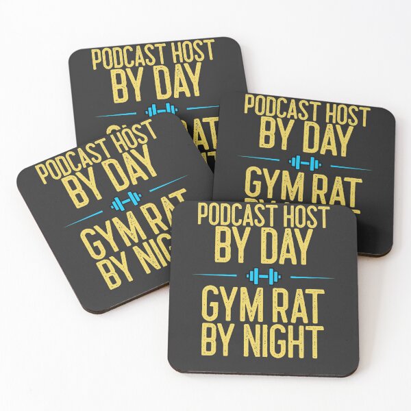 Item preview, Podcast Host By Day Gym Rat By Night designed and sold by EricJP.