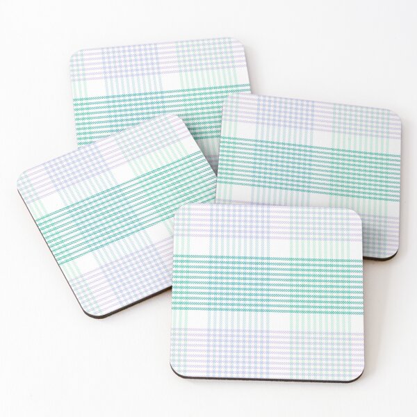 Item preview, Rainbow Pastel Plaid Tartan Textured Pattern designed and sold by Siu-Hong Mok.
