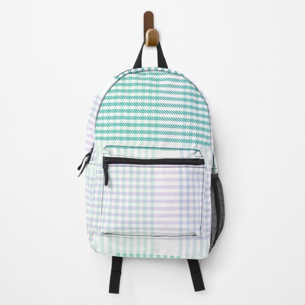 Item preview, Rainbow Pastel Plaid Tartan Textured Pattern designed and sold by Siu-Hong Mok.