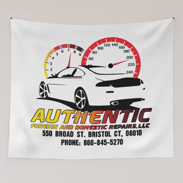 Item preview, Authentic Auto Color Logo Back Shirt designed and sold by malino228.