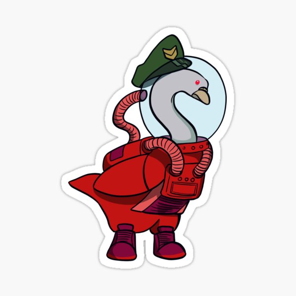 Amongoose RED Sticker