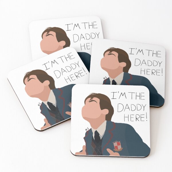 Item preview, I'm The Daddy Here - Five Hargreeves designed and sold by Abigail Jenkins.