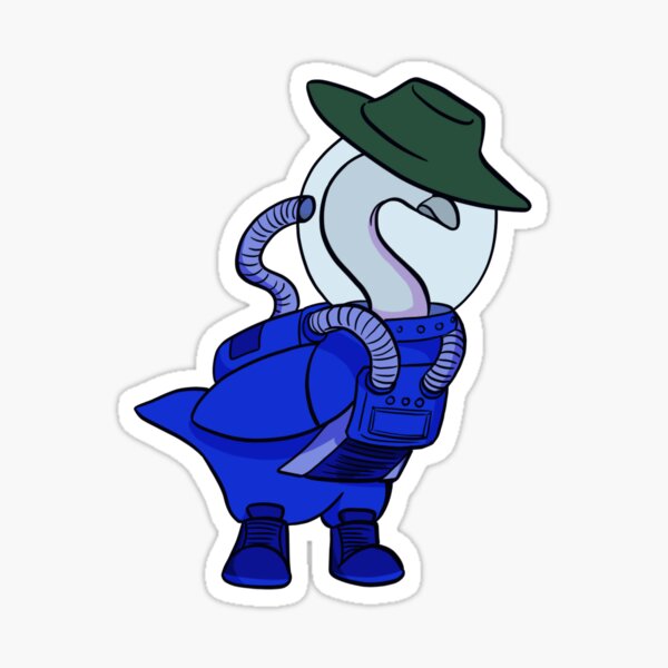 Amongoose BLUE Sticker