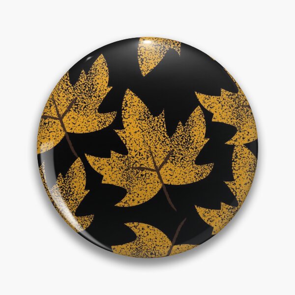 Item preview, GOLDEN LEAF BLACK BACKGROUND DESIGN designed and sold by Deeparsh.