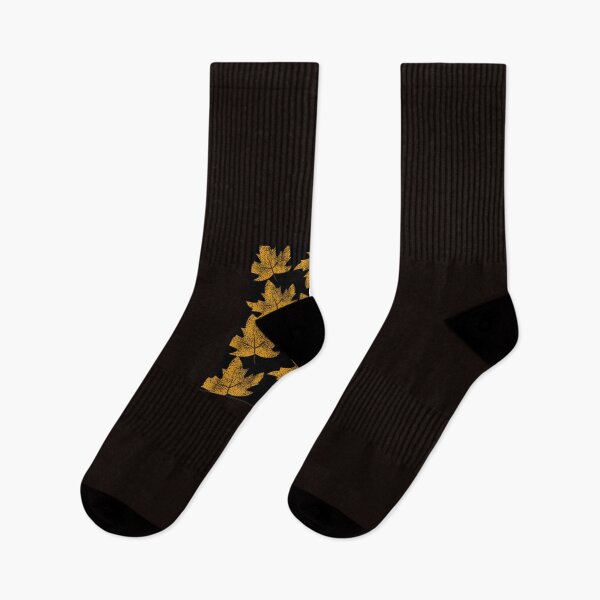 Item preview, GOLDEN LEAF BLACK BACKGROUND DESIGN designed and sold by Deeparsh.