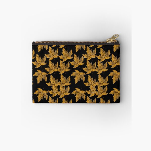 Item preview, GOLDEN LEAF BLACK BACKGROUND DESIGN designed and sold by Deeparsh.