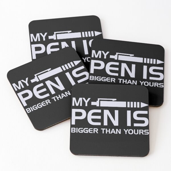 Item preview, My Pen Is Bigger Than Yours designed and sold by cucai721.