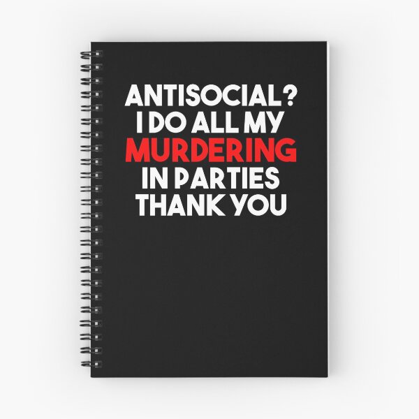 Item preview, Antisocial I Do All My Murdering In Parties Roleplaying Game designed and sold by WPahat.