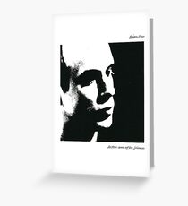 Brian Eno- Before and After Science Greeting Card