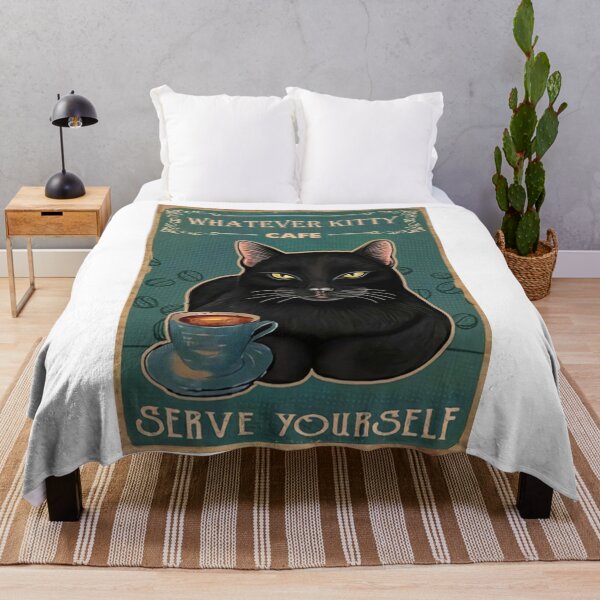 Item preview, Cat WhatEver Kitty Cafe Serve Yourself designed and sold by zefranguirt.