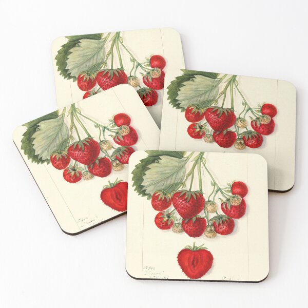 Item preview, Cottage core strawberry  designed and sold by Nyanko-Sempai.