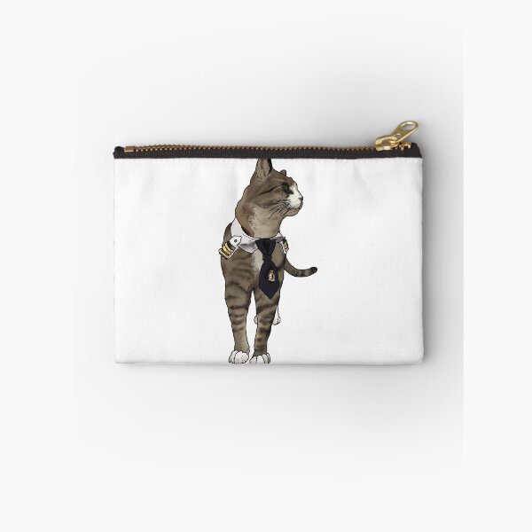 Item preview, Dapper Captain Cat in Uniform designed and sold by GardenOfWhimsy.