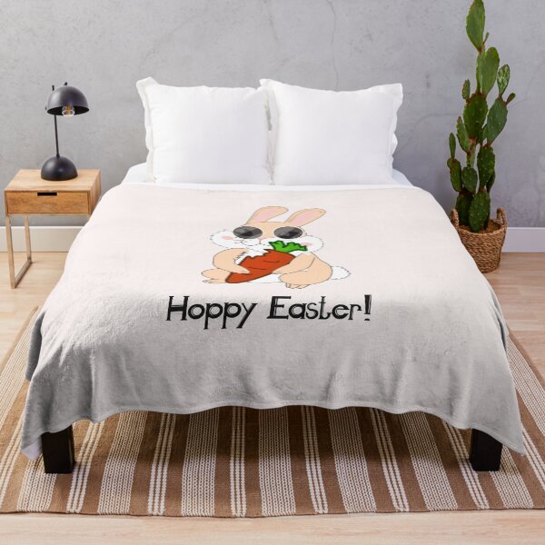 Item preview, Bunny with glasses easter wishes designed and sold by Lakki-s.