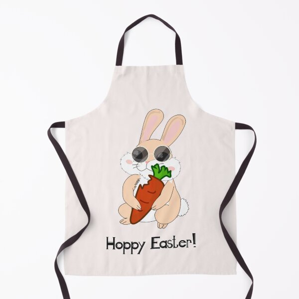 Item preview, Bunny with glasses easter wishes designed and sold by Lakki-s.