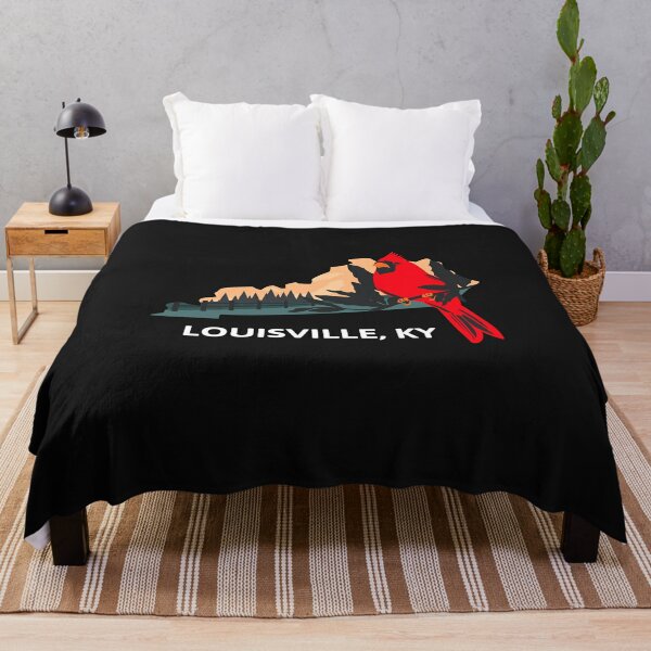 Louisville Kentucky Throw Blanket