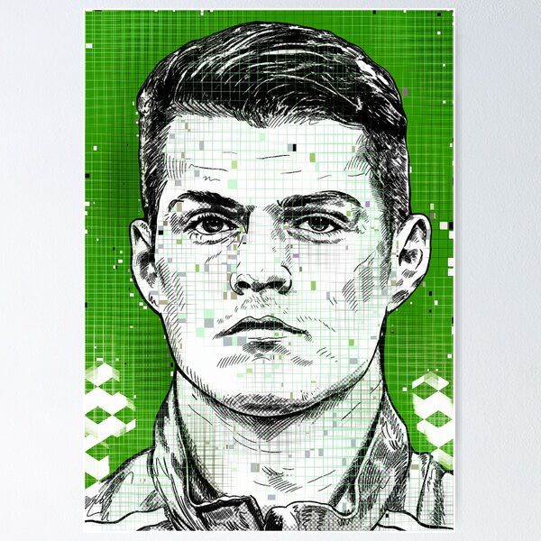 Item preview, Granit Xhaka designed and sold by ArsenalArtz.