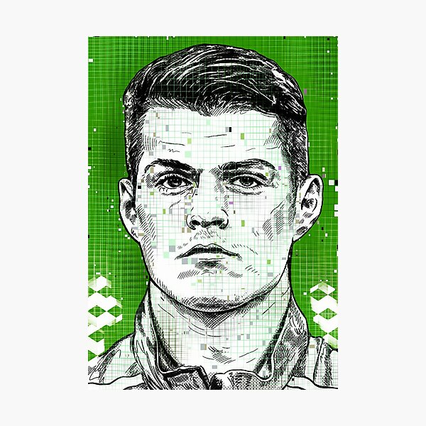Item preview, Granit Xhaka designed and sold by ArsenalArtz.