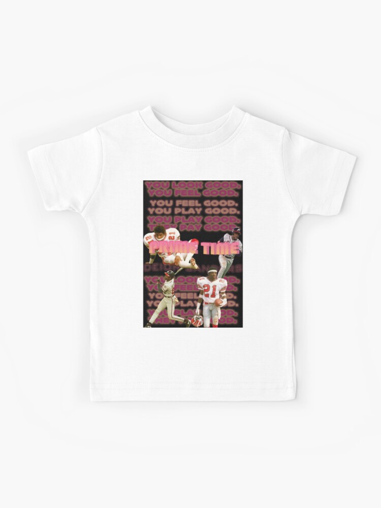 Deion Sanders - 49ers  Kids T-Shirt for Sale by ChristianasStit