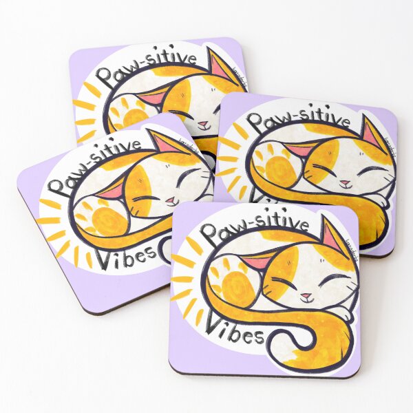 Item preview, Paw-sitive Vibes designed and sold by katadorbs.