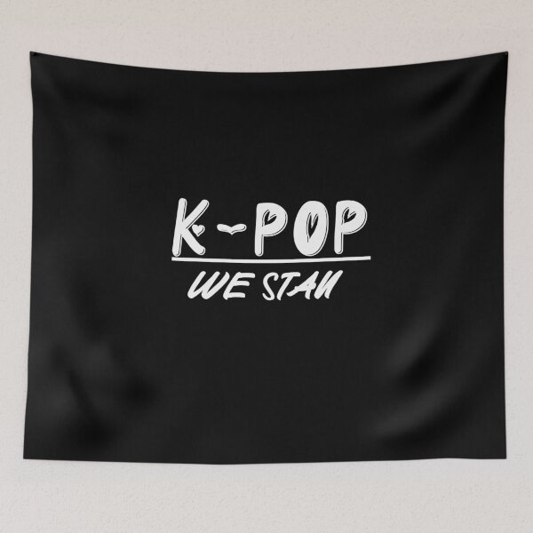 Item preview, Kpop - We Stan (White Text) designed and sold by Suicune1000.