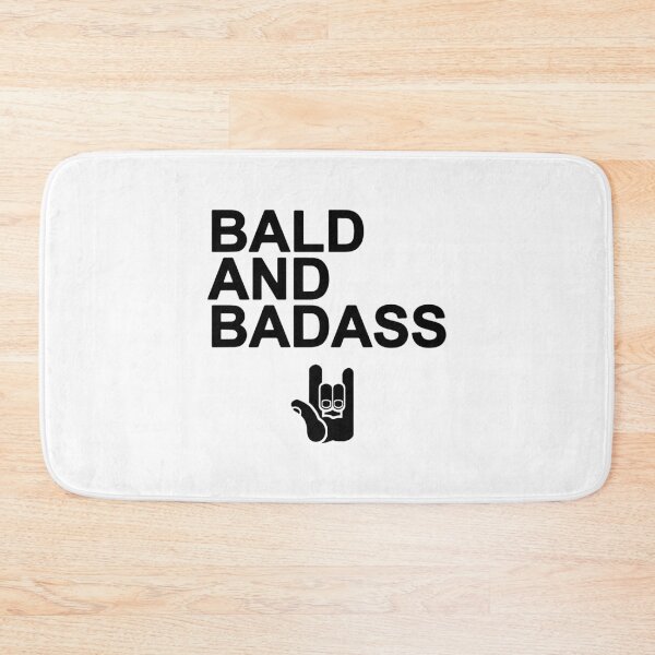 Item preview, Bald And Badass designed and sold by MakeItTrend.
