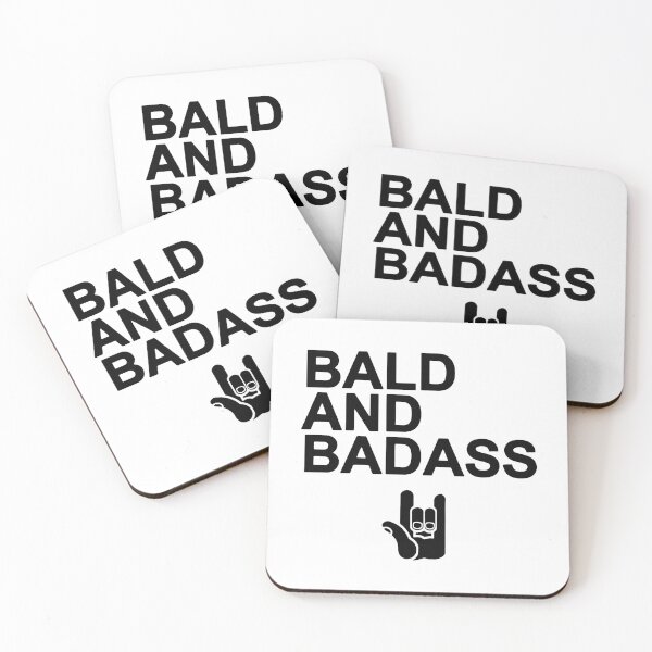 Item preview, Bald And Badass designed and sold by MakeItTrend.