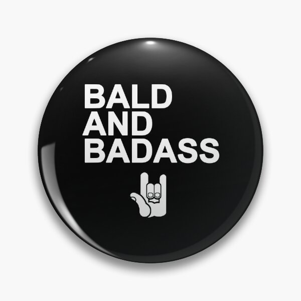 Item preview, Bald And Badass designed and sold by MakeItTrend.