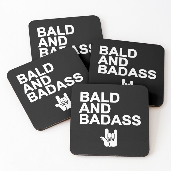 Item preview, Bald And Badass designed and sold by MakeItTrend.