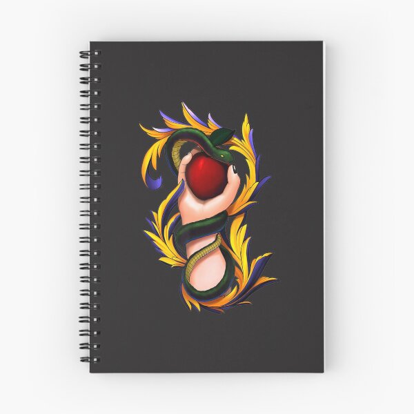 Artikelvorschau, Apfel, Hand und Schlange, Tattoo Art Design T-Shirt entworfen und verkauft von MalindaKeeling.