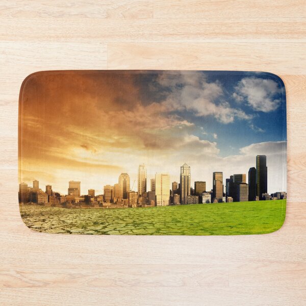 Item preview, Effect of global warming on a city designed and sold by TravelDrone.