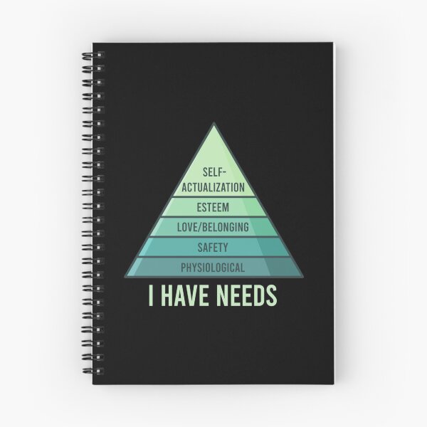 Item preview,  I have needs - Maslow's Hierarchy of needs- Psychology Design designed and sold by Psychologist's Inventory.