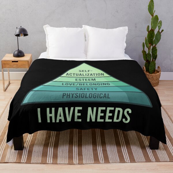 Item preview,  I have needs - Maslow's Hierarchy of needs- Psychology Design designed and sold by Psychologist's Inventory.