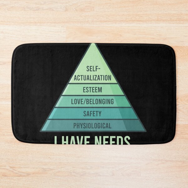 Item preview,  I have needs - Maslow's Hierarchy of needs- Psychology Design designed and sold by Psychologist's Inventory.