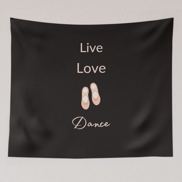 Item preview, Live, Love, Dance designed and sold by Poetic Patterns Studio.