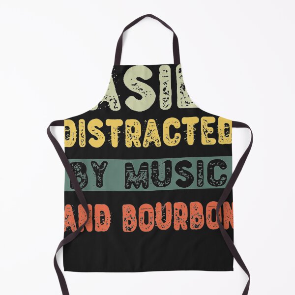 Item preview, Easily Distracted By Music And Bourbon designed and sold by Grewal21.